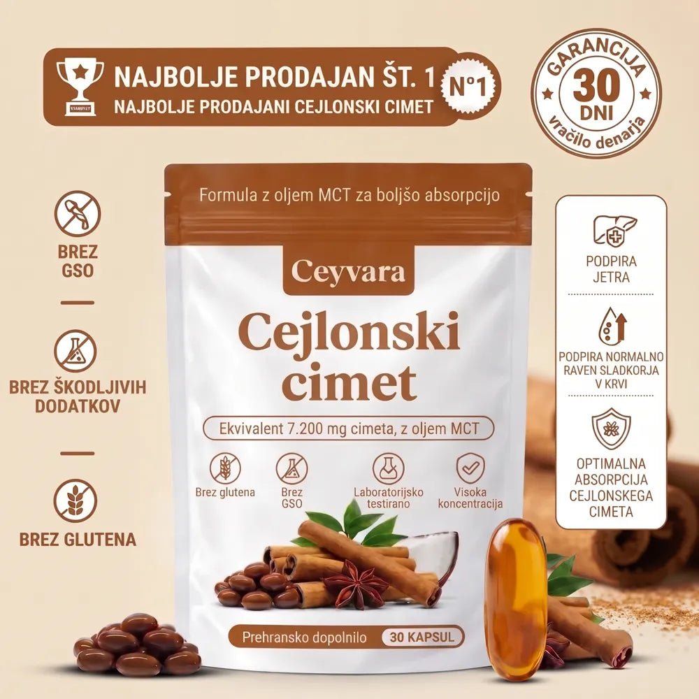 Primerjava med cejlonskim cimetom in kasijo